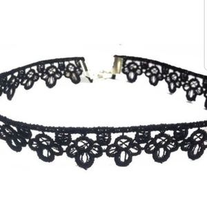 Black Lace Choker